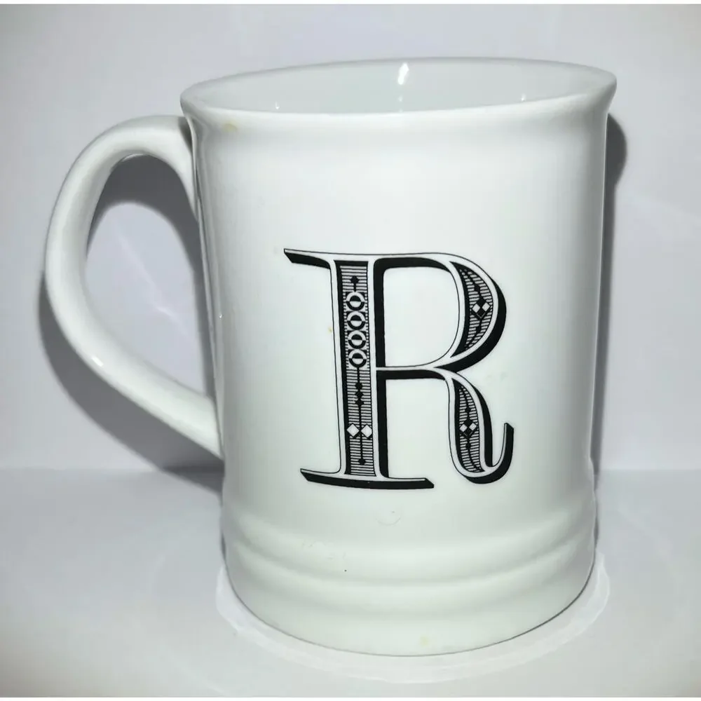 Monogram “R” Mug - Picture 1 of 5